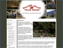 Tablet Screenshot of goldenhills.com